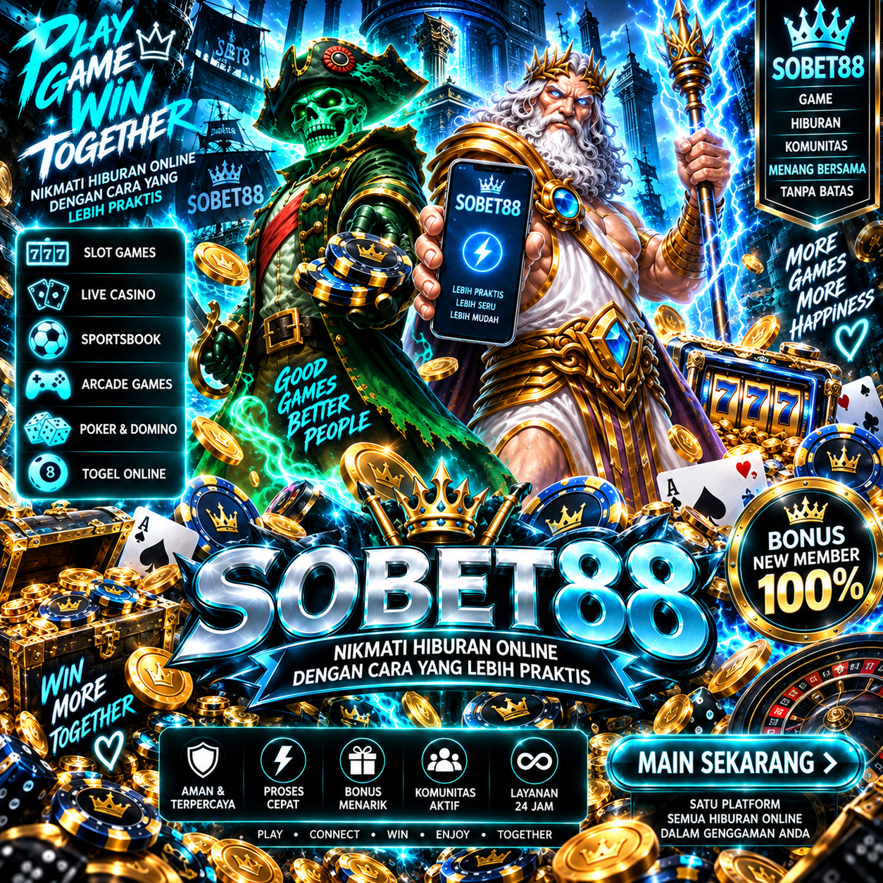 SOBET88 | Nikmati Hiburan Online dengan Cara yang Lebih Praktis